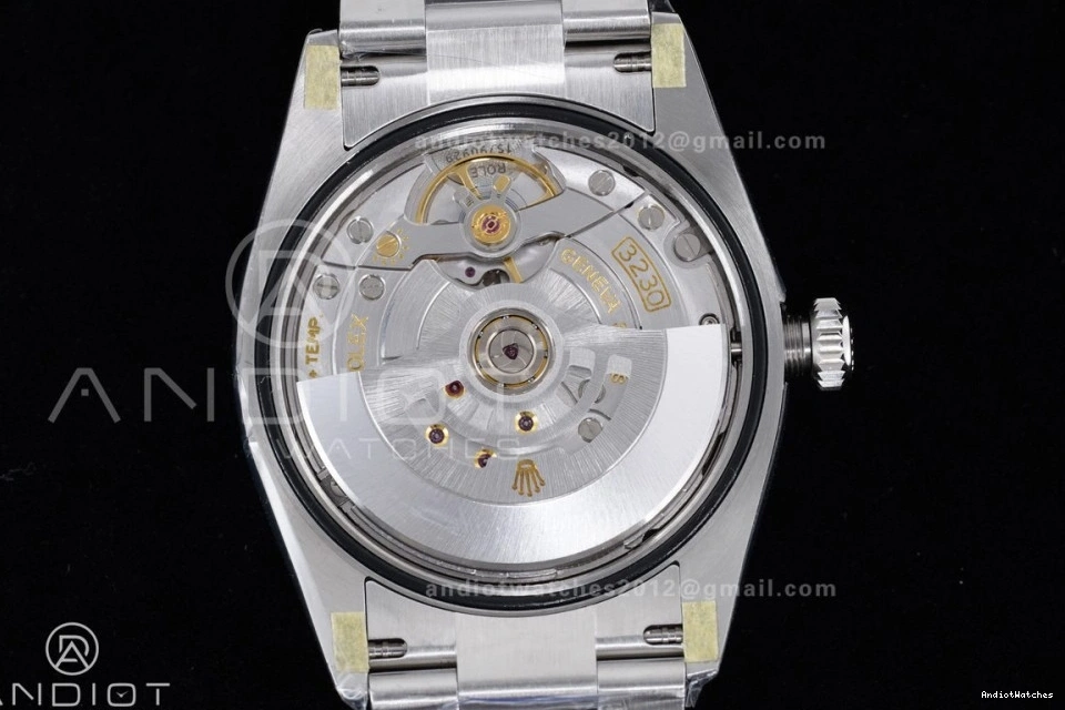 1:1 Best 971 126000 904L V Perpetual Edition Original Steel Dial 36mm VSF Oyster DD3230 Silver 0705